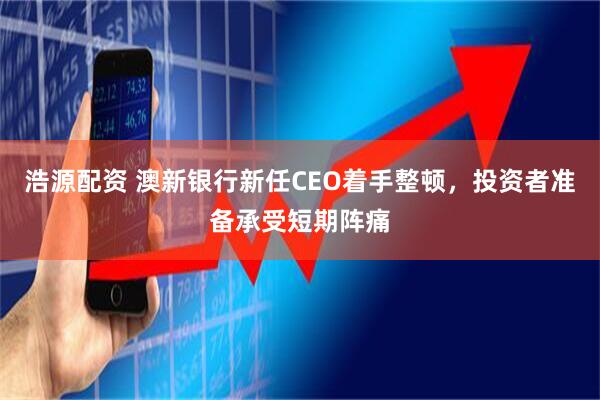 浩源配资 澳新银行新任CEO着手整顿，投资者准备承受短期阵痛
