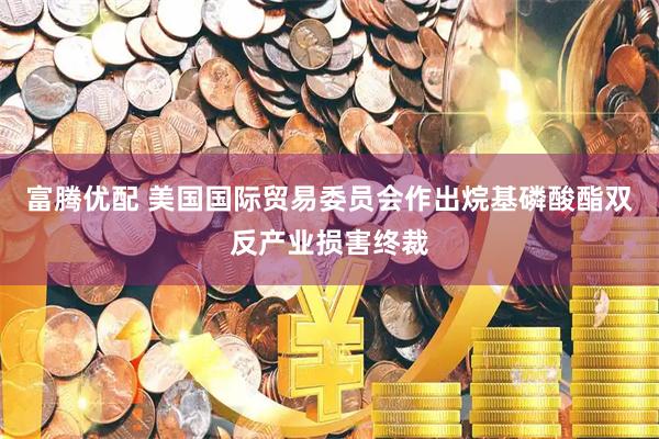 富腾优配 美国国际贸易委员会作出烷基磷酸酯双反产业损害终裁